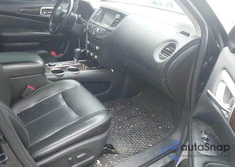 2014 Nissan Pathfinder Platinum из США, поврежденный, VIN 5N1AR2MMXEC616504